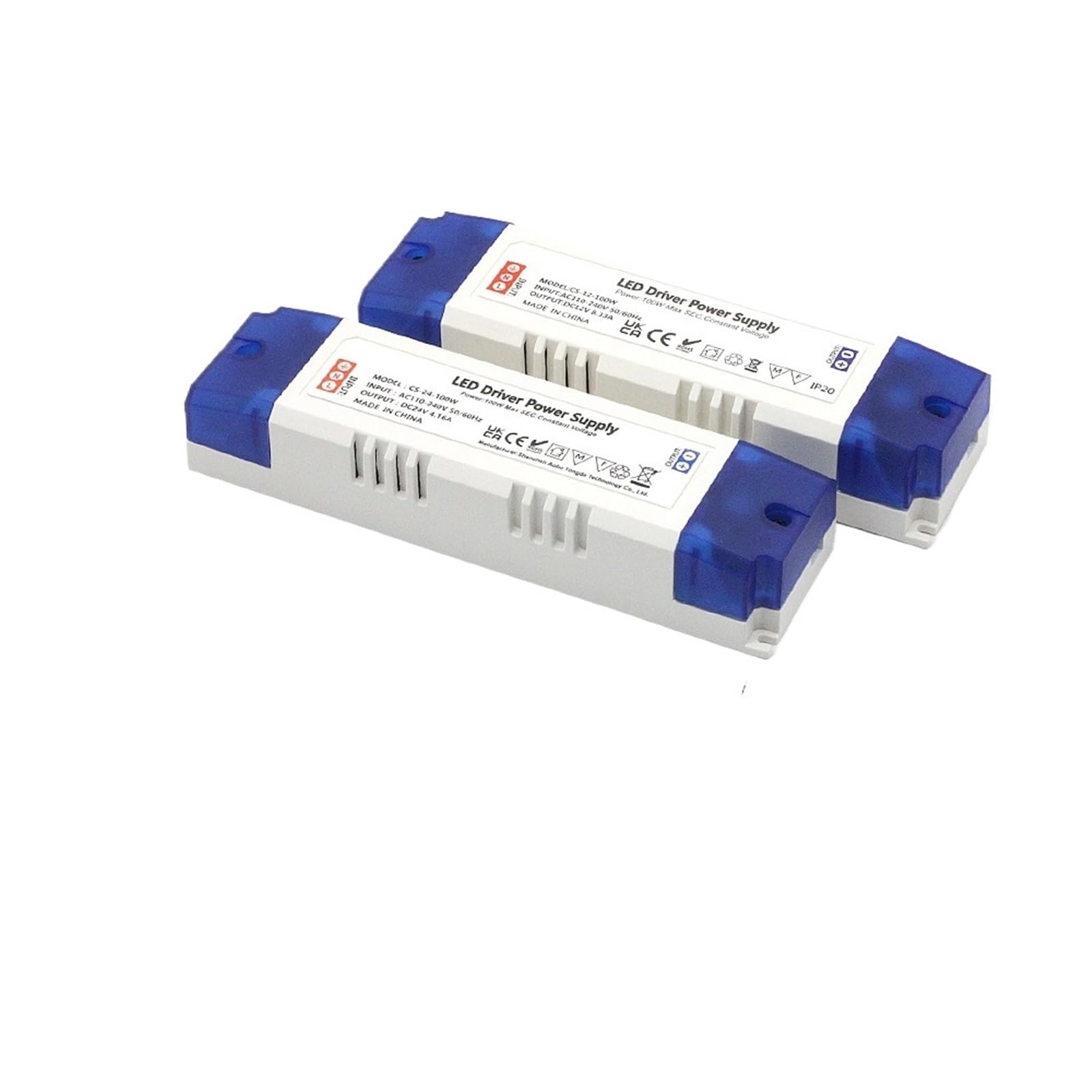 Zasilacz kontrolera LED AC 110-240V 100W 80W 60W 36W 24W 12W Zasilacz taśmowy DC 12V 24V LED Stałe napięcie (100W, DC 12V)