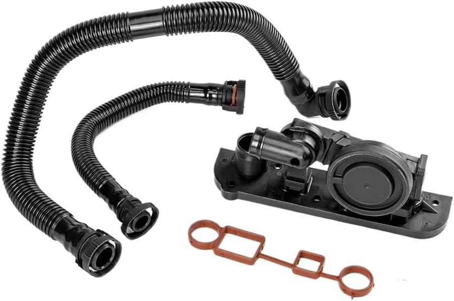 Crankcase Vent Tube Car Crankcase Breather Valve Vent Hose Pipe Compatible with A4 A3 A6 06F103235