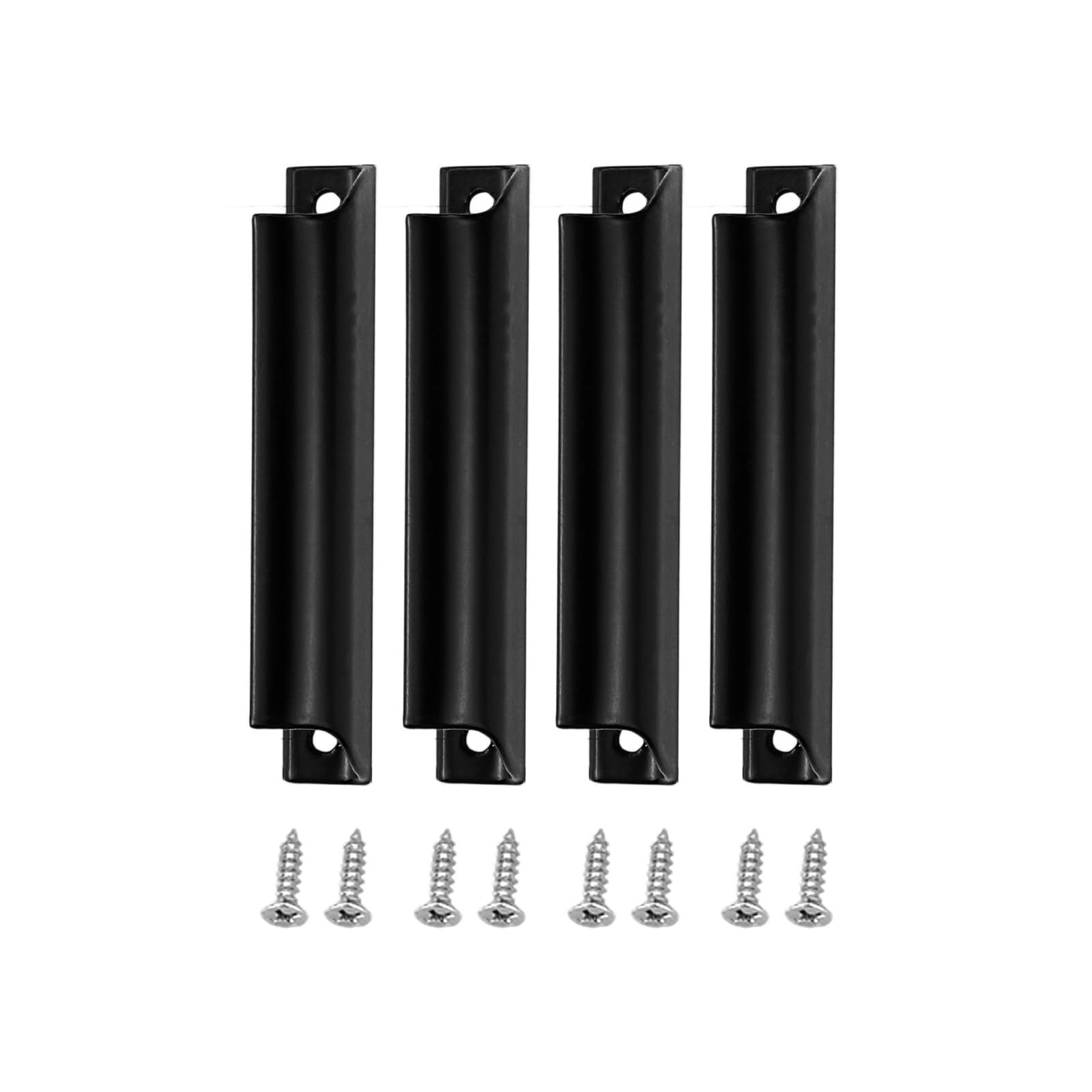 Kalttoy Multicolor Aluminum Alloy Barn Door Handle For Balcony Cabinet Sliding Furniture Hardware Easy Grip Aluminum Alloy Screen Door Handle