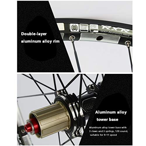 image for Queena RC233 Ultralight Mountain Bike Wheel Set Aluminum Alloy Rim 120
