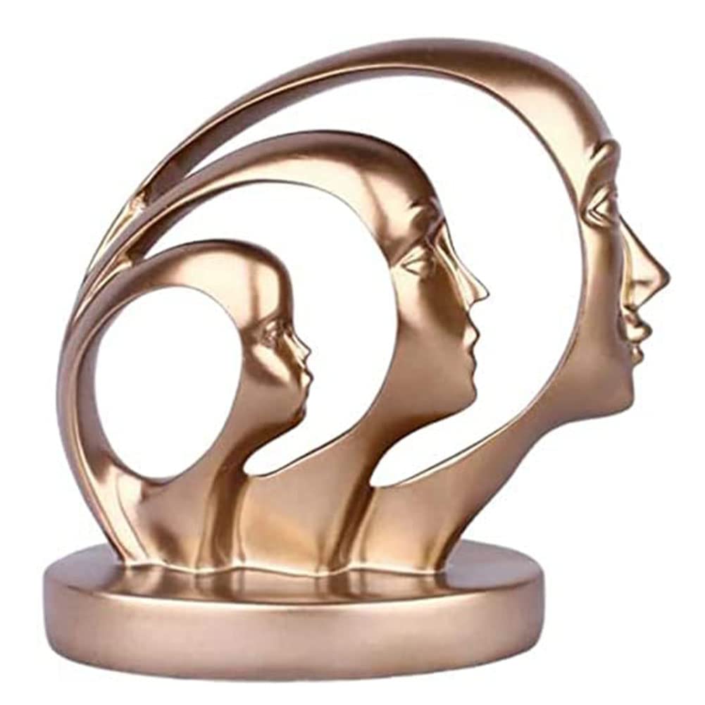 Tastak Abstract Face Statues Sculpture Resin Modern Sculpture Figure Figurines Desktop Decorations For Home Office