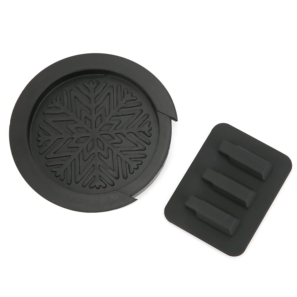 Guitar Mute Pad Guitar Accessories Musical Instrument Accessories, Guitar Sound Hole Buffer Practice Pads & Devices (Black)