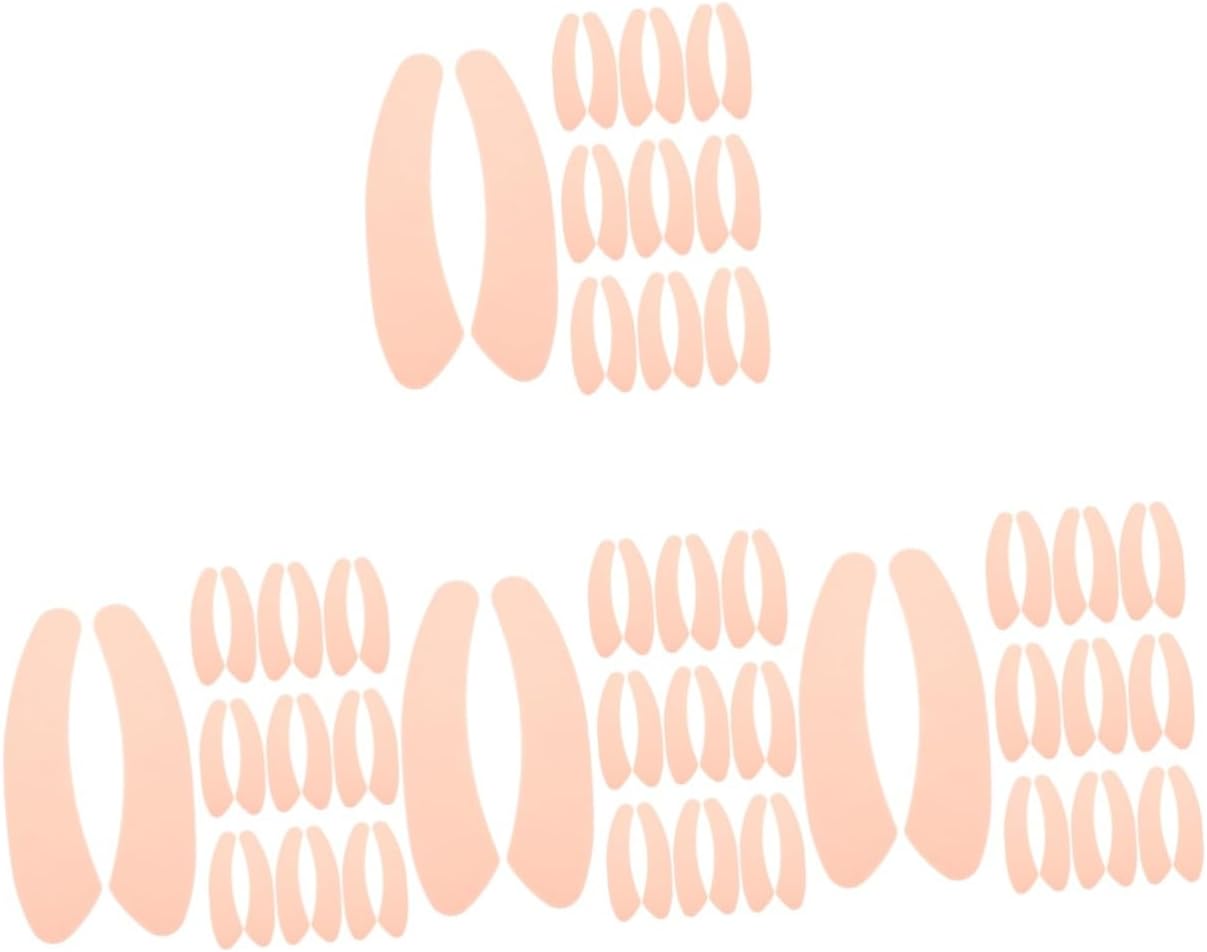 Beaupretty 40pairs Soft Plush Toilet Seat Covers Washable Toilet Seat Cushions for Comfort and Warmth Easy to Clean