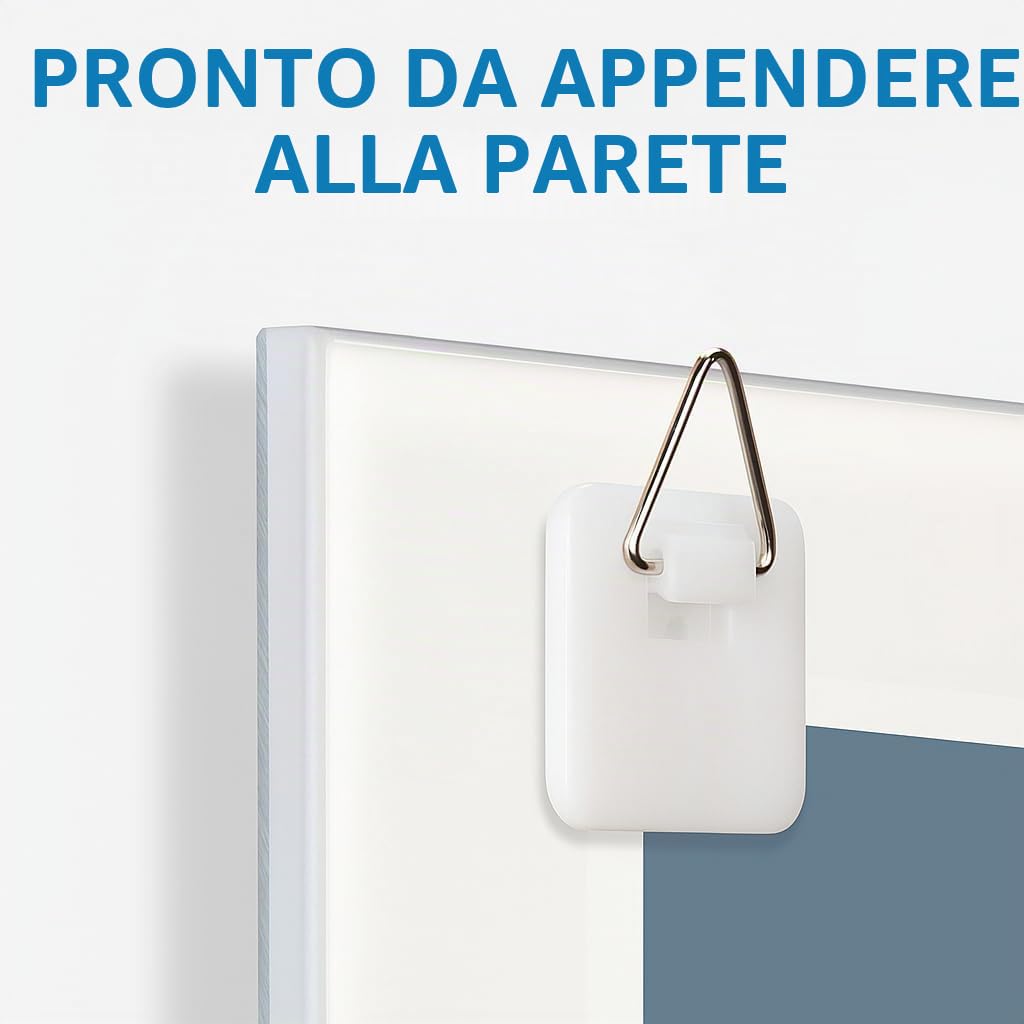 AREDE Quadro da parete stampato su plexiglass 60 x 40 cm – Testo motivazionale – Stampa artistica di alta qualità su vetro acrilico – Decorazione murale per soggiorno, camera da letto, ufficio