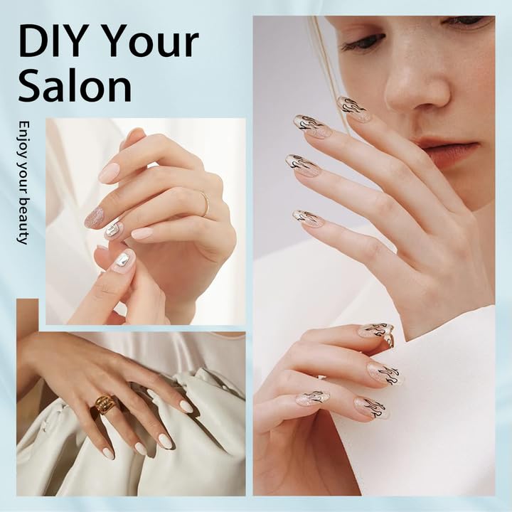 Miniatura 6 de Luz UV para Uñas 288W Lámpara de Uñas con 63 cuentas LED para esmalte de gel con pantalla LCD, sensor automático y 4 ajustes de temporizador,