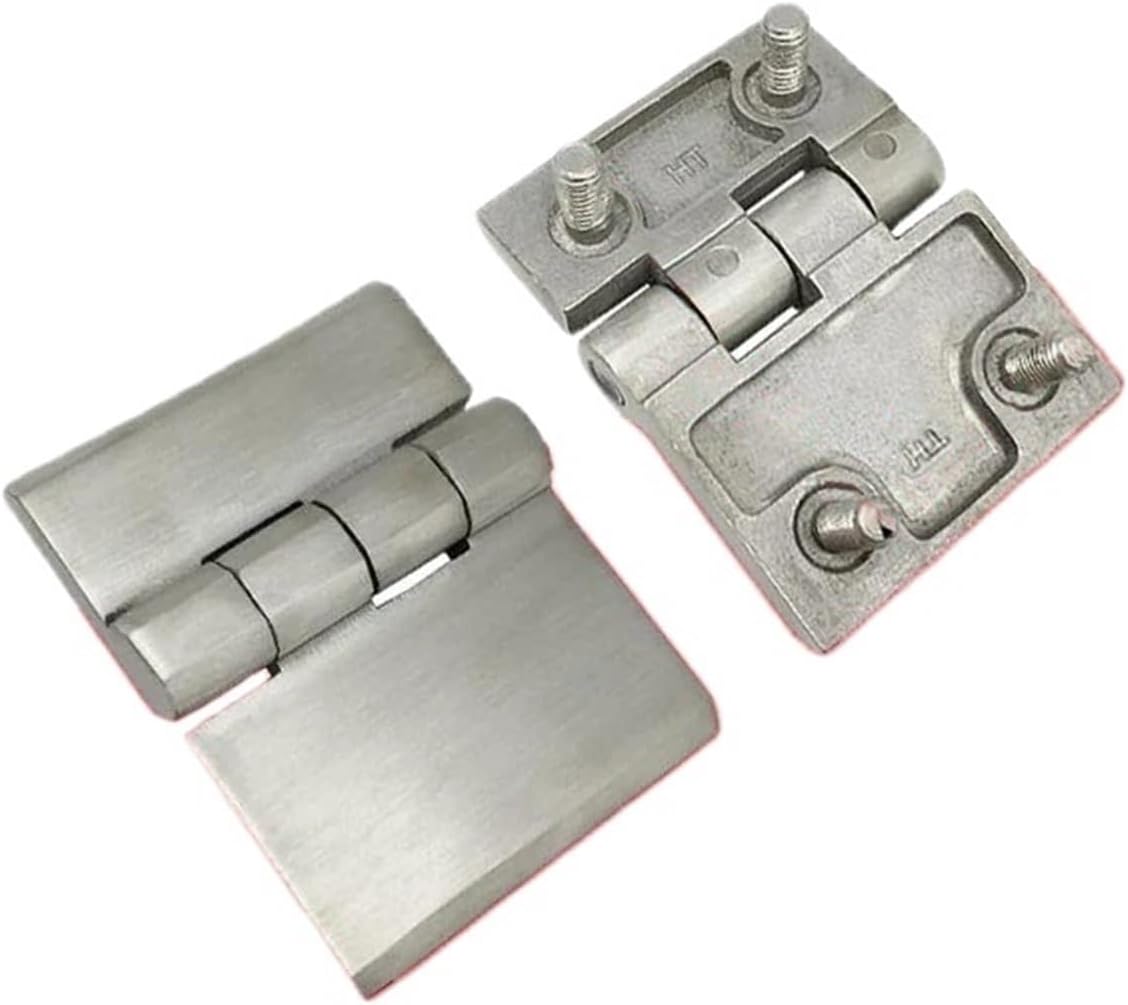 Stainless Steel Precision Casting Hinge with Stud,Cabinet Drawer Door Hardware Hinges 1Pcs(60x90mm)