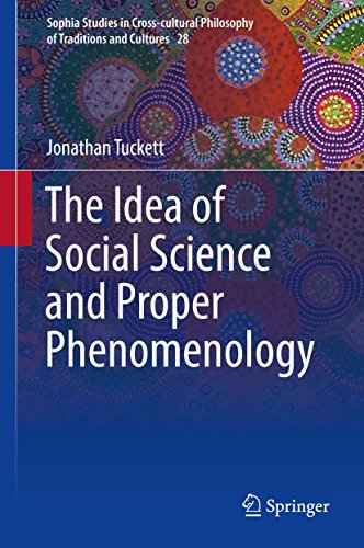 The Idea of Social Science and Proper Phenomenology (Sophia Studies in Cross-cultural Philosophy of Traditions and Cultures Book 28) (English Edition)