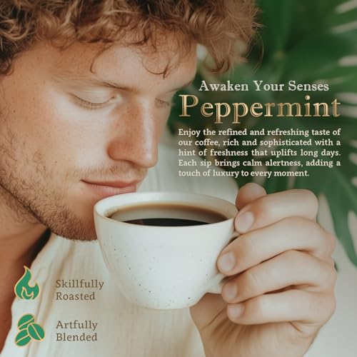 Café en grano sabor menta, tueste medio, 16 oz Coffea miniatura 3