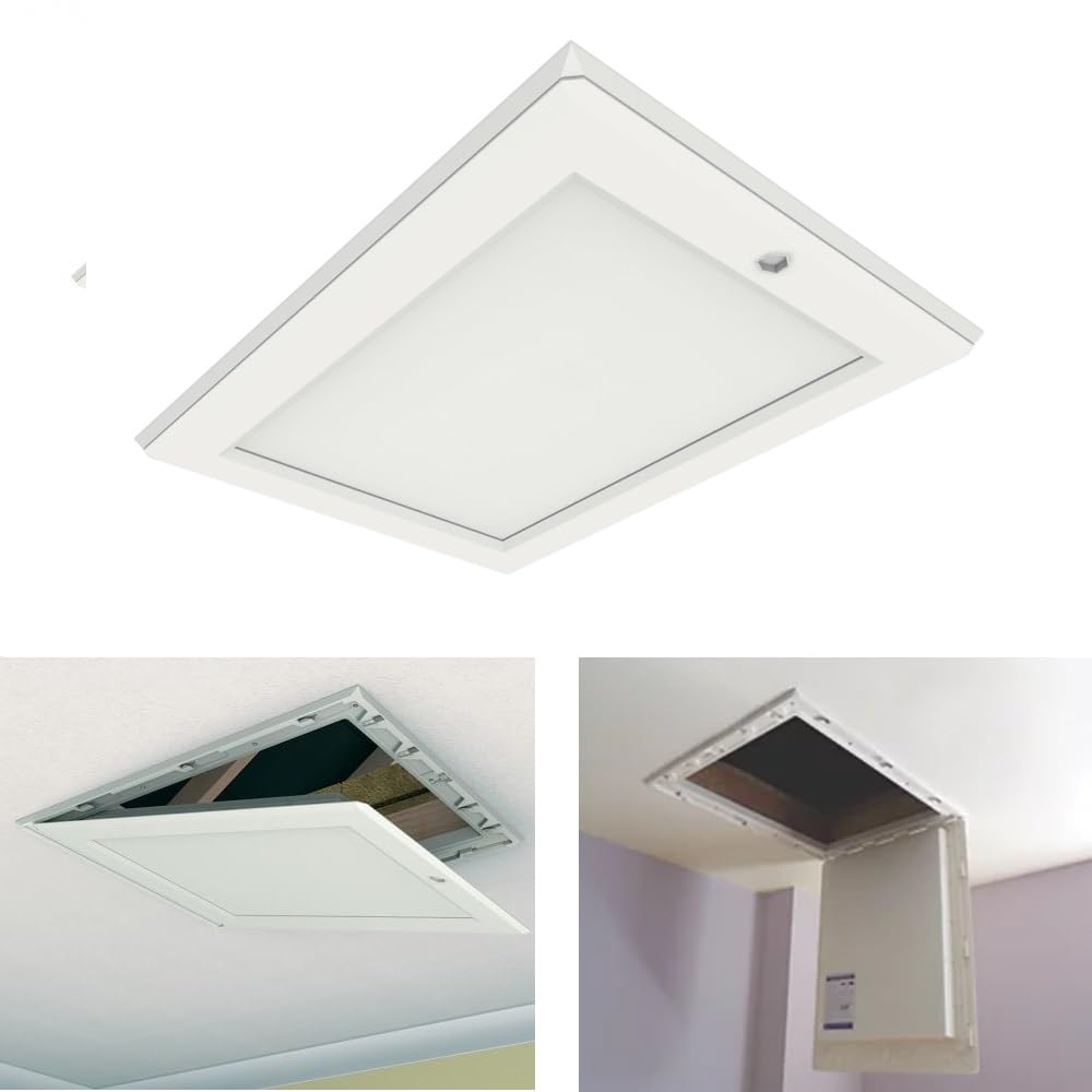 Loft Access Hatch Door - Insulated Attic Trap Door Access Panels Hinged 562mmm x 726mm