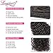 Dinoce Compatible with Longqi Beauty Peruvian Curly Hair 3 Bundles Remy Human Hair 3pcs Set 100% Unprocessed Virgin Jerry Curl Hair Bundles 300g Natural Color (8 10 12 Inches)