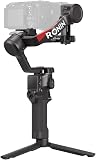 DJI RS 4, Stabilisateur Appareil Photo à 3 Axes pour Caméras DSLR et sans Miroir Canon/Sony/Panasonic/Nikon/Fujifilm, 2ᵉ gén, Prise Verticale Native, Joystick à 2 Modes, Bras en Téflon, Nacelle Caméra - 1