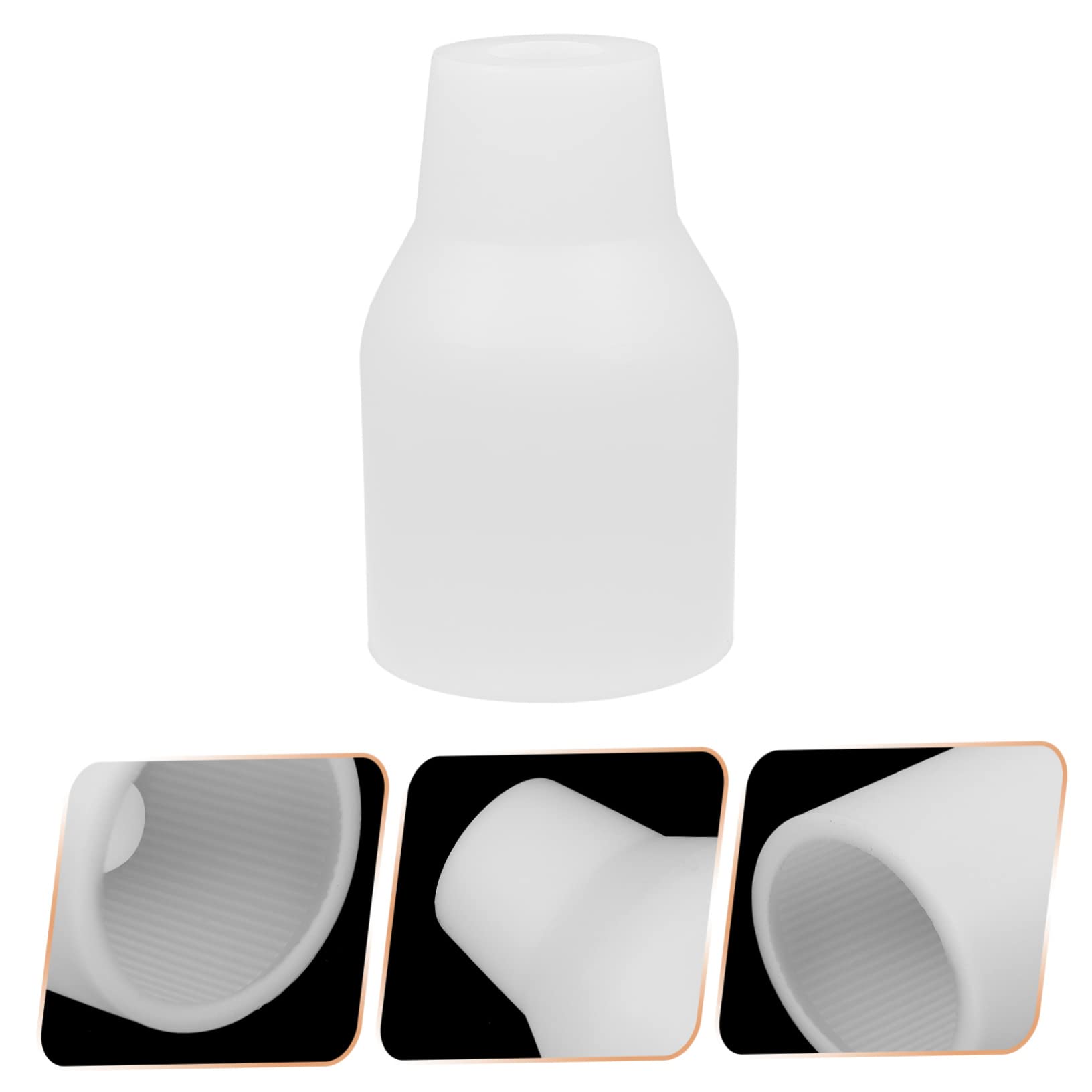 TEHAUX 5stücke Silicone Flower Vase Mold Für Projekte Wasserdichte Silikonform Für Kreative Blumendekorationen Leicht Zu Entformen Reinigen Für Zuhause Und Bastelbedarf