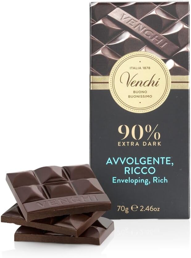 85% Extra Dark Chocolate Bar, 3.52oz - Fine Cocoa Blends - Gluten Free - Vegan