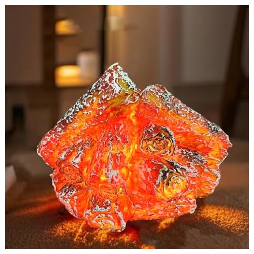 CHENBOOW Luces Decorativas,Lámpara de Simulación de Llama,Lámpara LED de Carbón de Leña Artificial,Tronco Madera Brillante,Chimenea Luz sin Llama,para Hogar Interior Sala Decoración