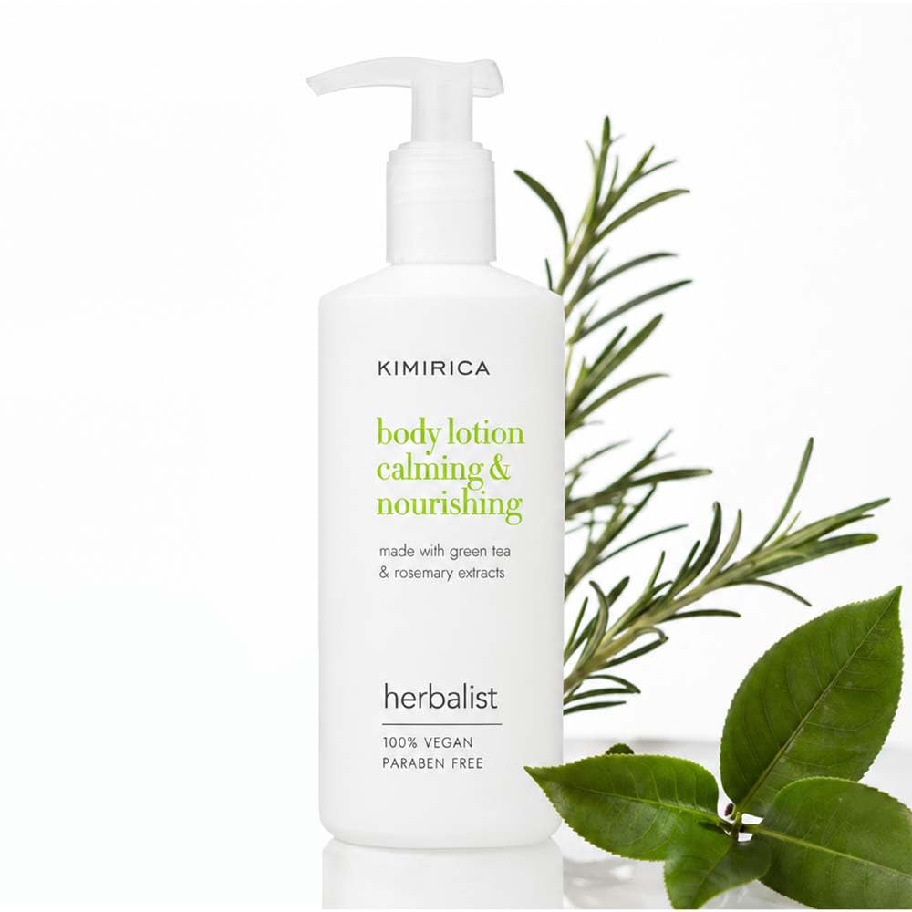 Kimirica Herbalist Moisturizing Body Lotion 300ml | Rosemary Extract & Green Tea | Hydrating Lotion, Fast Absorbing, Non Sticky, Nourishing Daily Body Moisturizer For All Skin Types | 100% Vegan Paraben Free-image-30