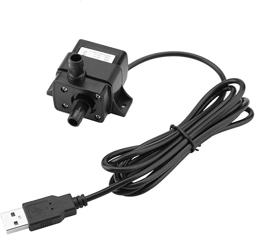 Miniatura 6 de Mini bomba sumergible USB 5V sin escobillas para acuario pequeño tanque de peces fuente de agua para mascotas fuentes de mesa sistema hidropónico