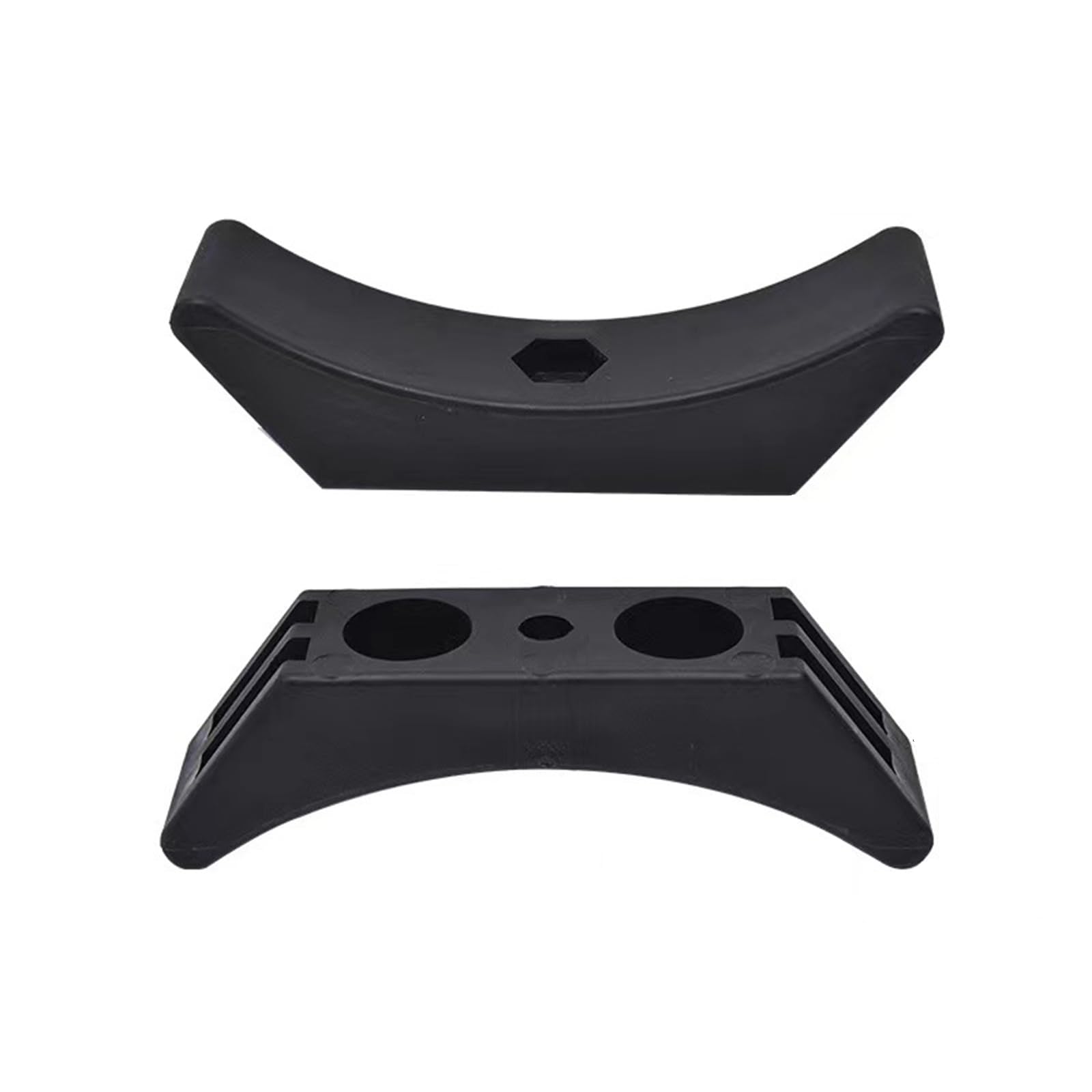 QIAOLIDA 2Pcs Dumbbell Storage Bracket Stable Light Weight Cushion Dumbbell Holder Rack For Gym Equipment Easy Installation