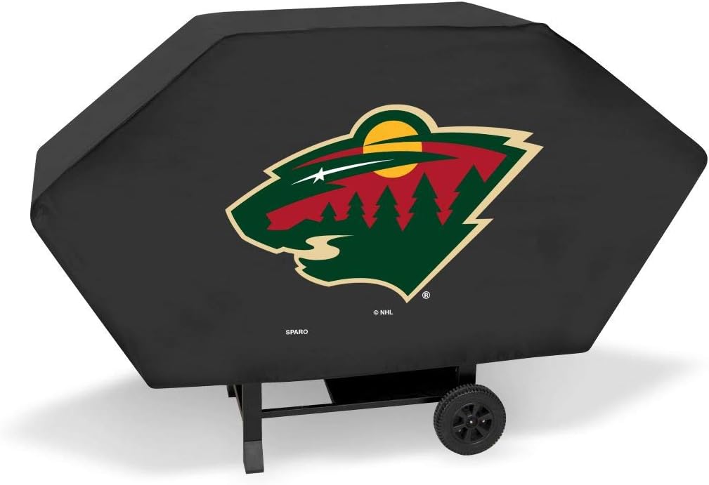 Minnesota Wild Hockey Executive Heavy Duty BBQ Barbeque Grill Cover