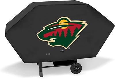 Rico Minnesota Wild Hockey Executive Heavy Duty BBQ Barbeque Grill Cover