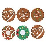 Diseño de patrón de elementos de Navidad, muy festivo y alegre.