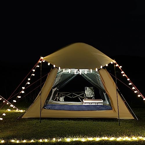 Carpa plegable automática color gris para camping miniatura 4