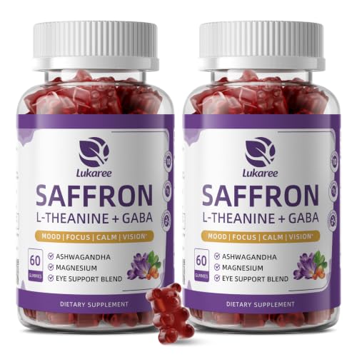 Lukaree 10-in-1 Saffron Gummies – Mood Focus Eye Support