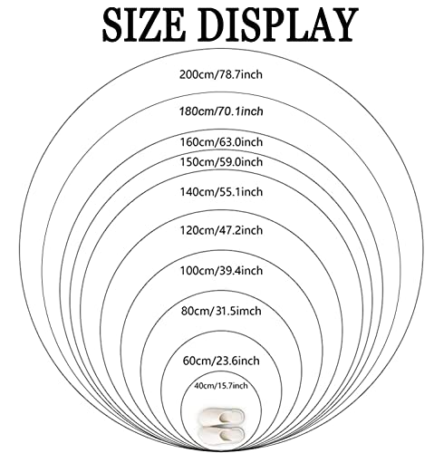 Round Desk Chair Mat, Hardwood Floor Anti-Slip Pu Leather Office Chair Mat, Waterproof Scratch Resistant Mat For Rolling Chair Carpet Computer Chair Office Gaming Room Home Decor,Brown,60Cm/23.62In #TOP7