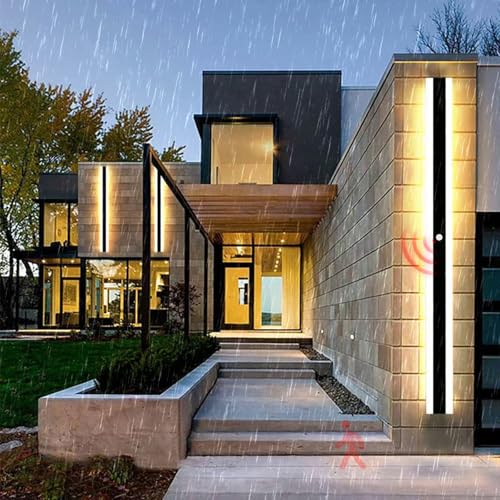 Éclairage mural noir pour sublimer votre jardin et garage