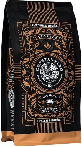 Café Especial Constantino 250g Pacote Torrado Grãos Arábica
