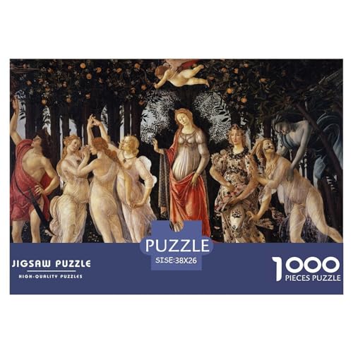 🌸Concediti una piacevole pausa relax! La nostra linea di puzzle da Botticelli-primavera 1000 pezzi è il regalo perfetto per chi ama ritagliarsi un momento di svago e di relax mettendo alla prova le proprie abilità logiche e di concentrazione