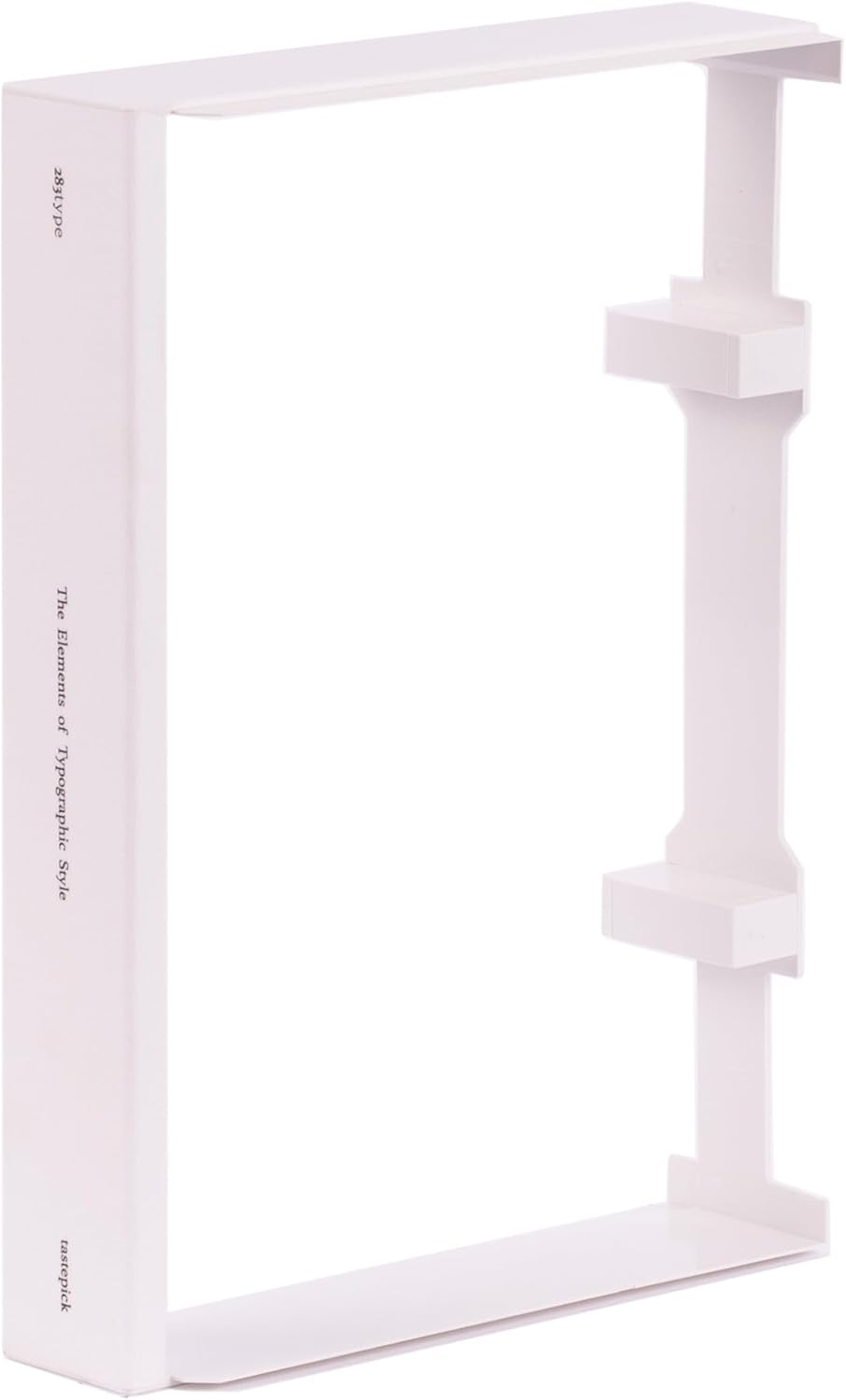 Book Shape Decorative Cable Management Box - Expandable Cable Organizer Box with Magnetic Closure for Home & Office (Large gapbook, White) White Large Gapbook