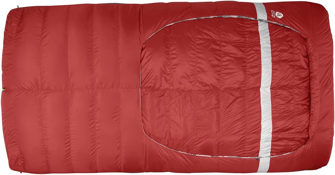 Sierra Designs Backcountry Bed – 20 Degree Down Sleeping Bag, Zipperless Design, 650 DriDown Insulation, Camp and Backpacking Bed