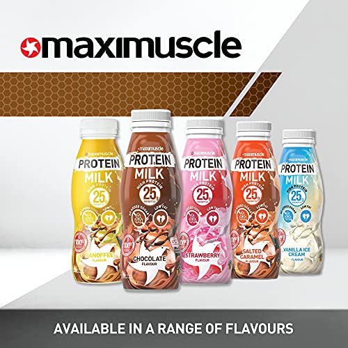 Maximuscle Protein Milk Ready To Drink High Protein, Low Fat, No