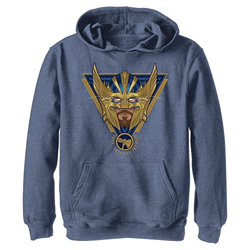 Sweat Marvel Thor cadeau d'anniversaire sweat à capuche garçon bleu