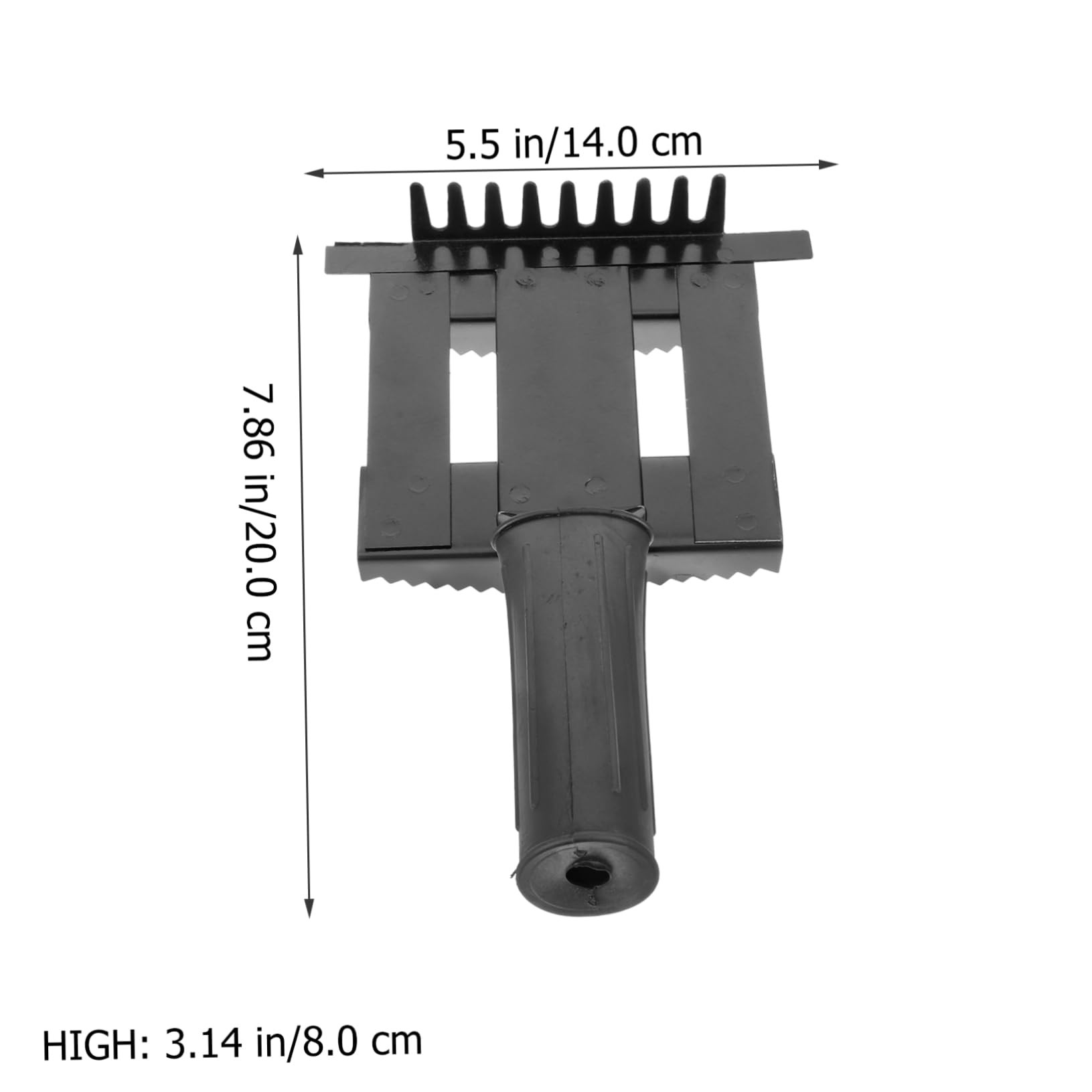 minkissy 3St Anti-Juckreiz-Rechen tierbürste tierhaar bürste Reinigungsbürste Haustier Bürste aus Tierhaaren Fellschaber für Nutztiere Kosmetik Reinigungskamm Metallbürste Rechenkamm Pferde