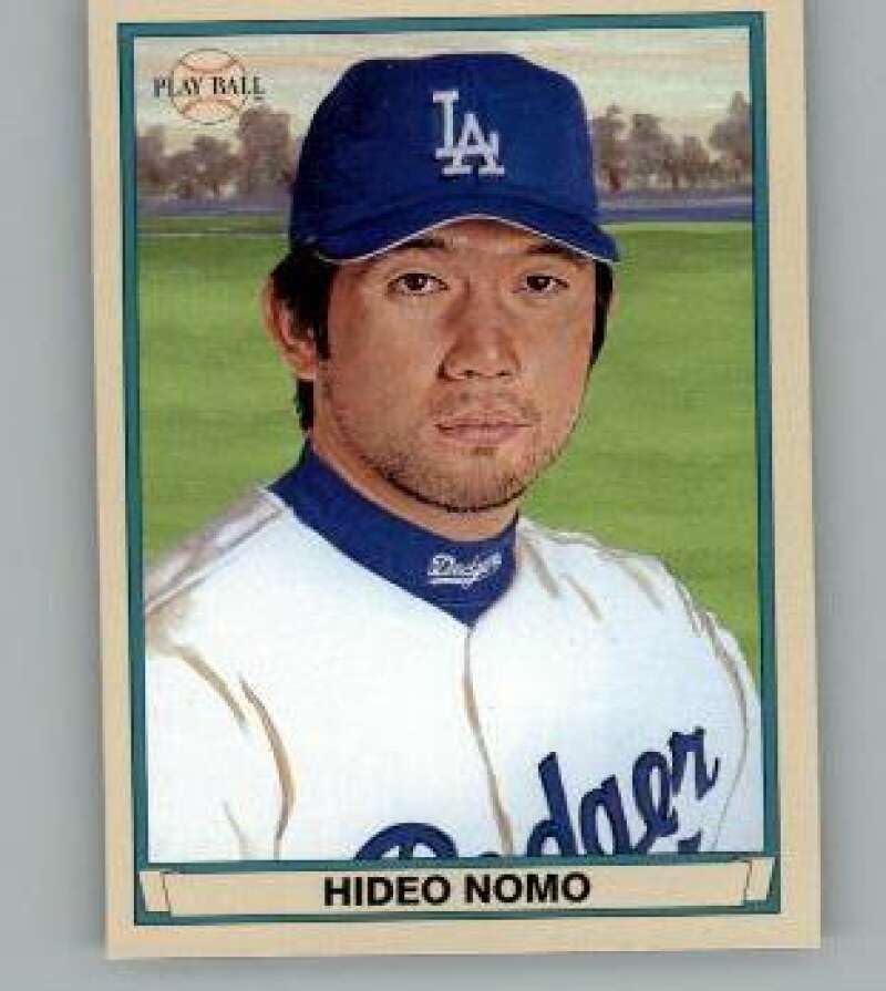 2003 Upper Deck Play Ball Red Backs #31 Hideo Nomo Los Angeles Dodgers MLB Baseball Trading Card