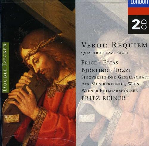 Verdi: Requiem / Four Sacred Pieces [Audio CD] PRICE / VIENNA PHIL ORCH / REINER; VERDI,GIUSEPPE; REINER,FRITZ and VIENNA PHIL ORCH