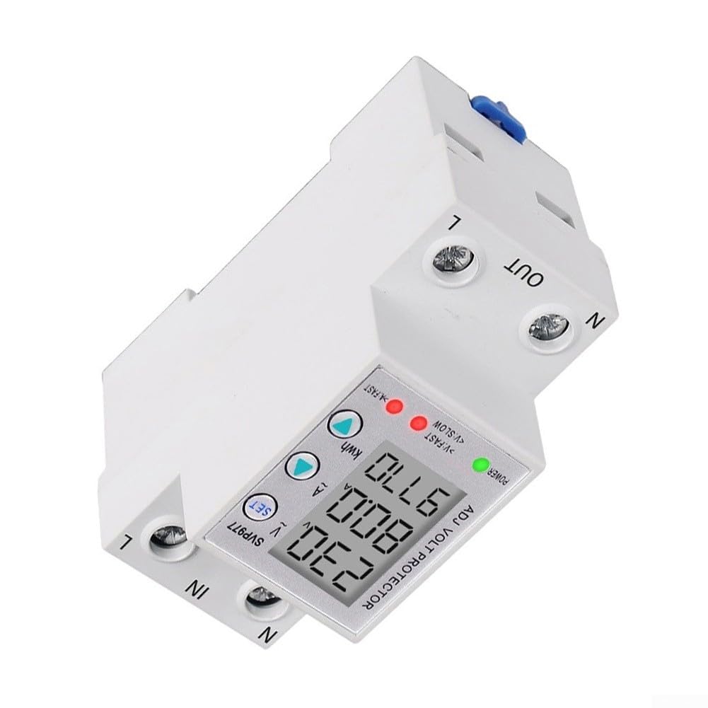 Disjoncteur intelligent Wi-Fi 63 A avec affichage LCD (non rétroéclairé)