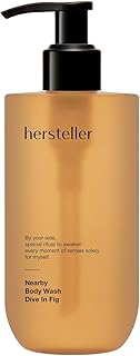 hersteller ボディウォッシュ 300ml ダイブ・イン・フィグ ボディーウォッシュ ボディーソープ シャワージェル バスタイム ハーステラー オーガニック 認証 eco vegan お風呂 ボディー ボディ ソープ 石鹸 身体 体 洗う 洗浄