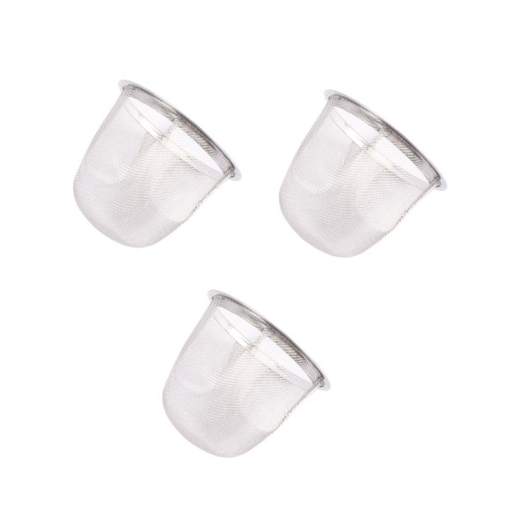 Photo 1 of 3 Pcs Stainless Steel Tea Strainer Tea Infuser, Reusable Fine Mesh Strainer for Teapots and Cups to Soak Loose Tea, Coffee, Spice, Herbal