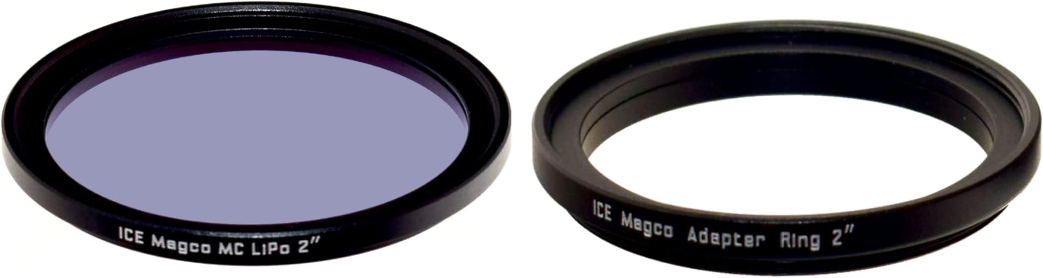 ICE Magco 2" MC Magnetic Telescope Didymium Light Pollution Filter inc Adapter