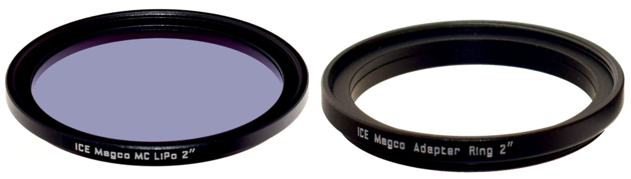 ICE Magco 2" MC Magnetic Telescope Didymium Light Pollution Filter inc Adapter