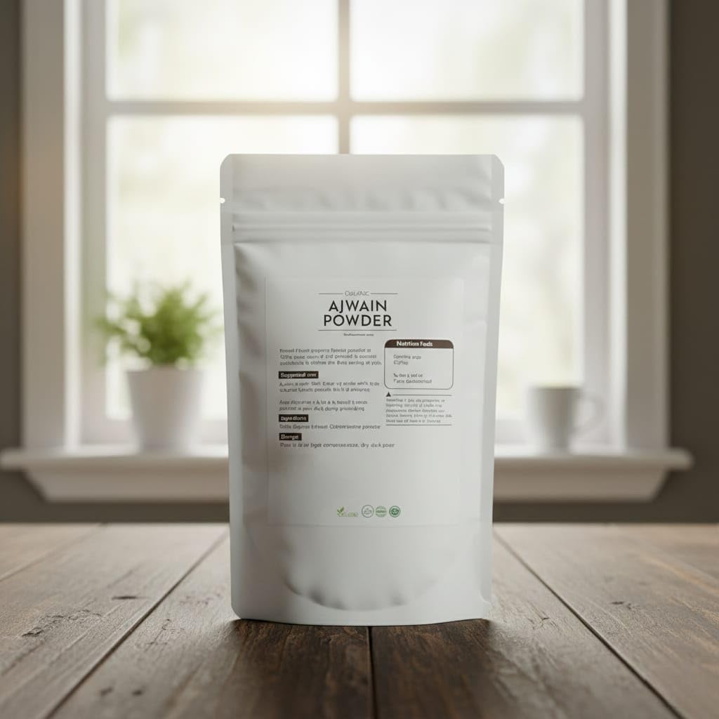 Ajwain powder (Carom Seeds Powder) - 100 gm, 100% pure | No added colour | Preservative free| No added filler