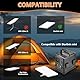 SWTHM Starlink Mini Cover, Silikon Wasserdicht Starlink Schutzhülle Anti-Rutsch Starlink Mini Protector mit Wabenrückseite für Wärmeableitung für Indoor Outdoor Reisen Weiß