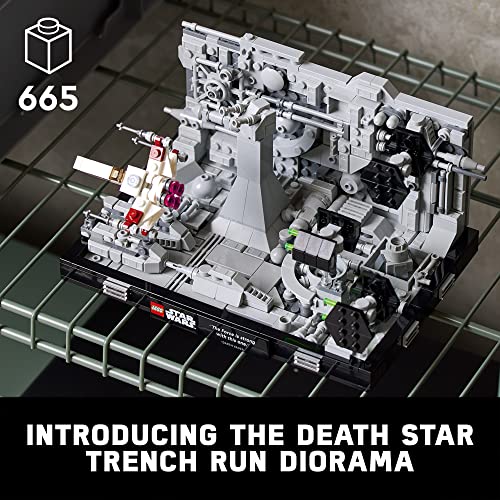 LEGO Star Wars Todesstern TrenchRun Diorama 75329 Bauset für Erwachsene; Ziegelbau-Sammelstück zum Ausstellen (665 Teile… – Bild 3