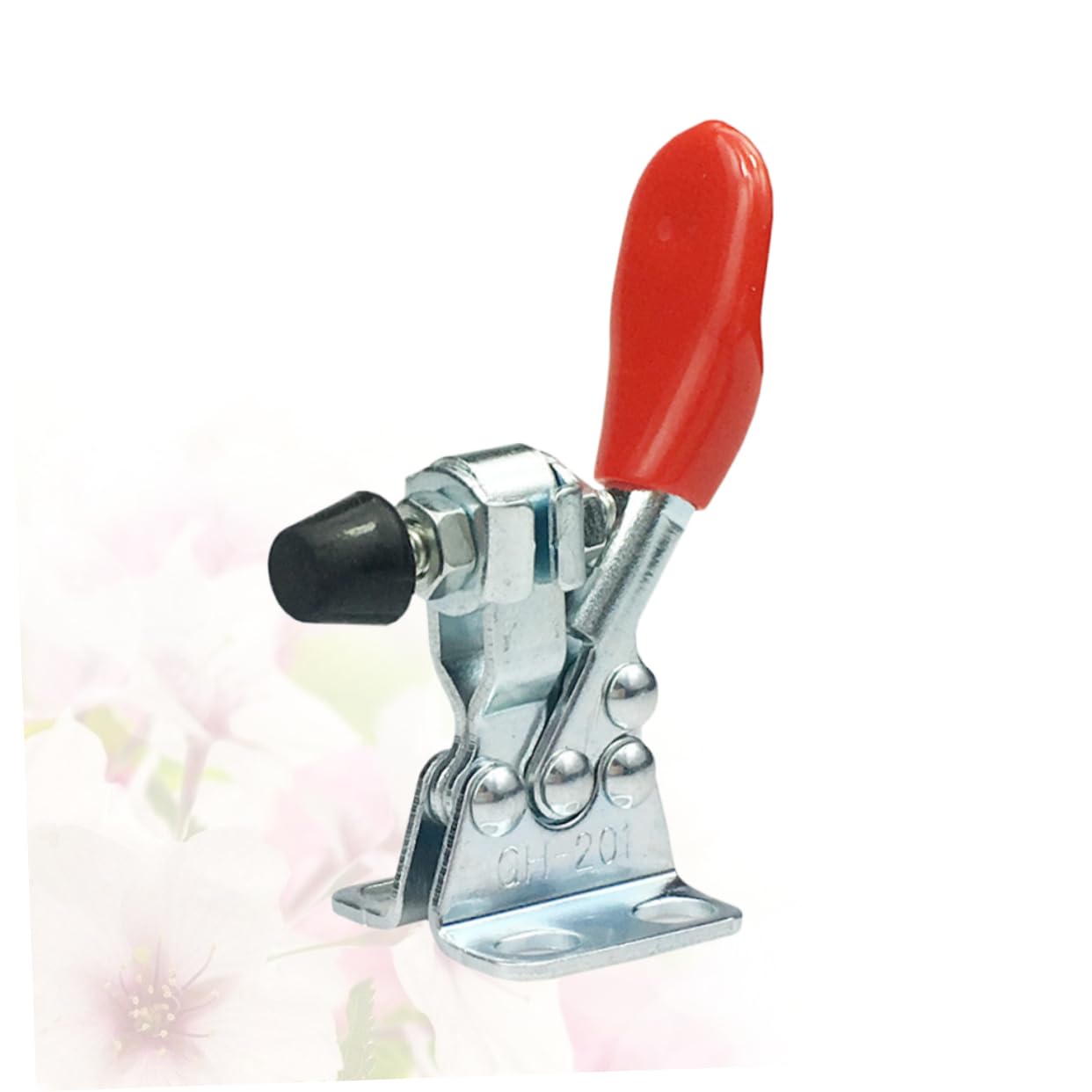 Housoutil Quick-release Toggle Clamp for Woodworking Horizontal Toggle Clamps Plastic Cover Side Mount Hold-down