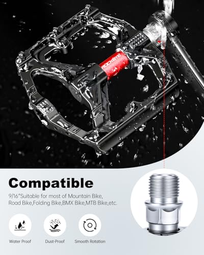 YBLNTEK Aluminum Flat Pedals