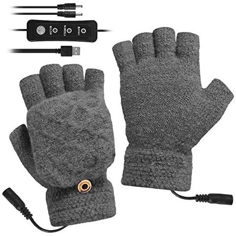 Guantes Térmicos Eléctricos de Punto Yissone con 3 Niveles de Temperatura Cover