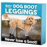 Walkee Paws Waterproof Dog Leggings - Keep Your Dog's' Clean & Dry Without The Hassle of Boots - Classic Checkered Color (Small)