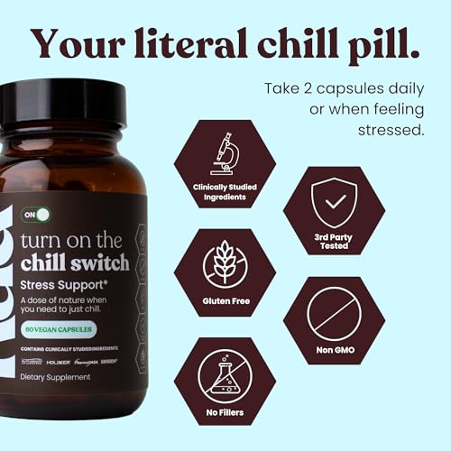 Stress Support Adaptogens (30 Servings) | Shoden Ashwagandha, Holy Basil, L-Theanine, GABA, etc | Lower Cortisol, Stress Relief, Healthy Brain Function, Enhance Mood, & Boost Focus - Image 6